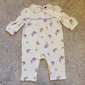 Janie & Jack Floral One-piece NWT